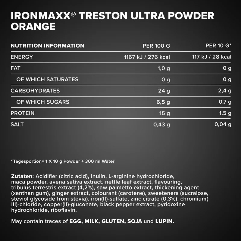 Teston Ultra Powder (500g) - Orange