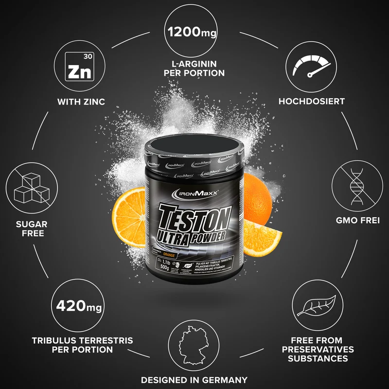 Teston Ultra Powder (500g) - Orange