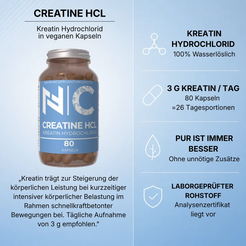 Creatine HCL 80 Caps