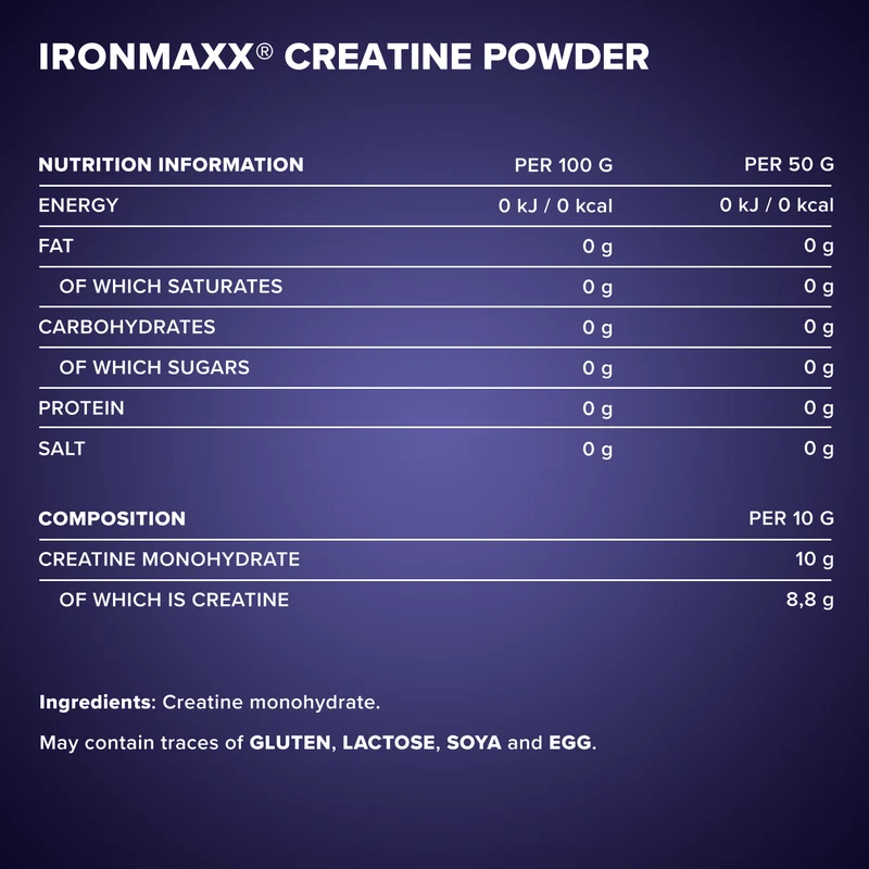 Creatine Powder Monohydrat (500g)