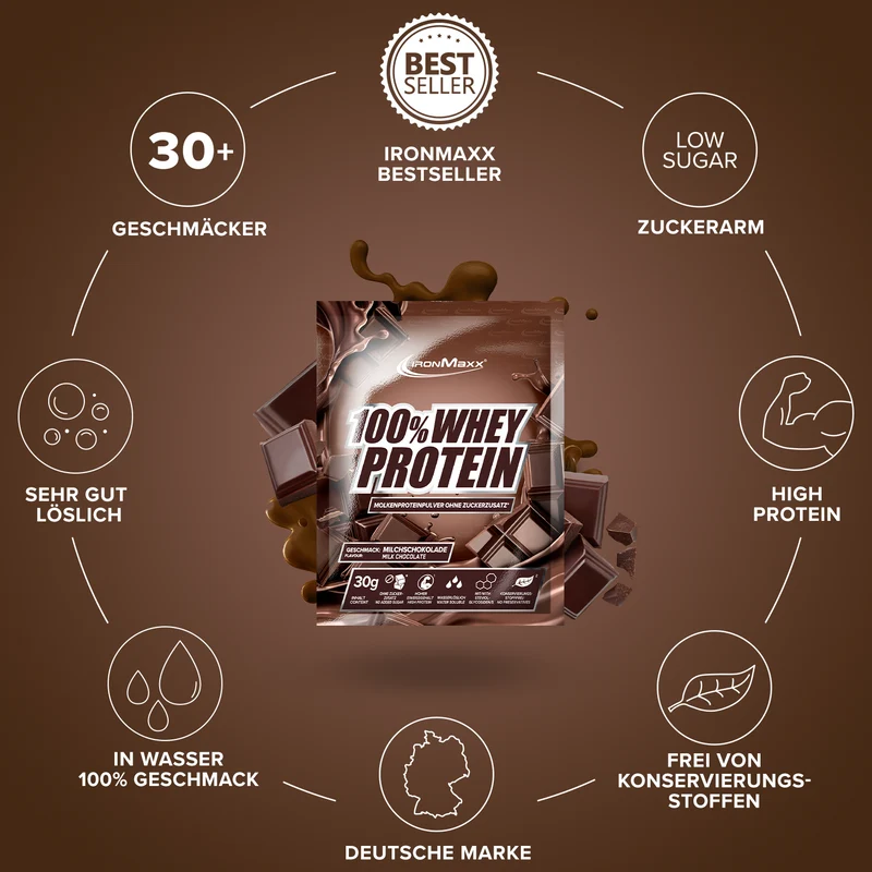 100% Whey Protein (30g) - Milchschokolade
