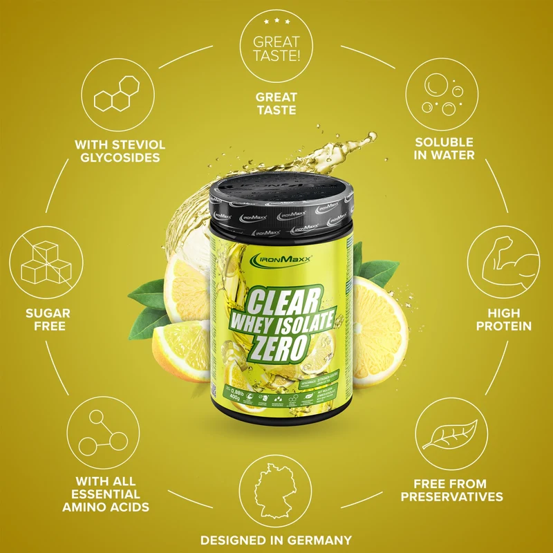 Clear Whey Isolate ZERO (400g) - Lemon Ice Tea