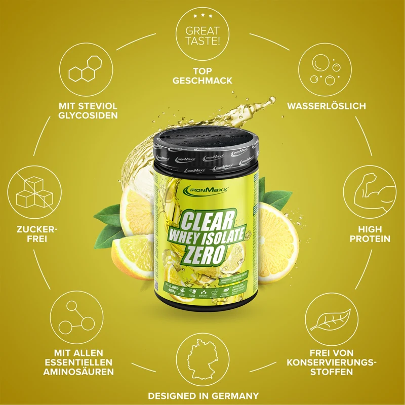 Clear Whey Isolate ZERO (400g) - Lemon Ice Tea