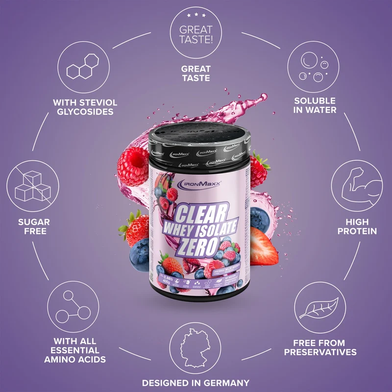 Clear Whey Isolate ZERO (400g) - Wild Berries