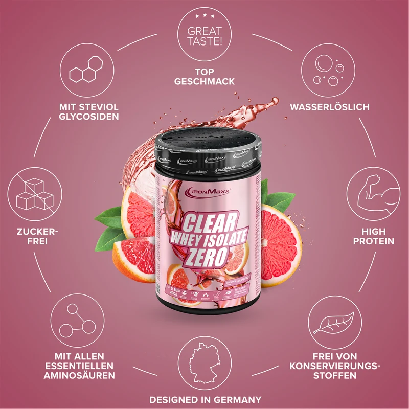 Clear Whey Isolate ZERO (400g) - Grapefruit