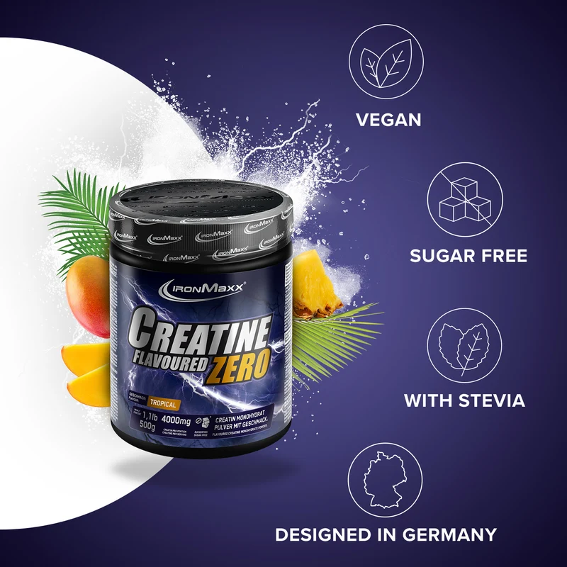Creatine Flavoured Zero (250g) - Tropical