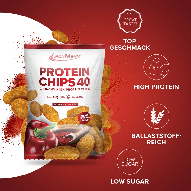 Protein Chips 40 (50g) - Paprika