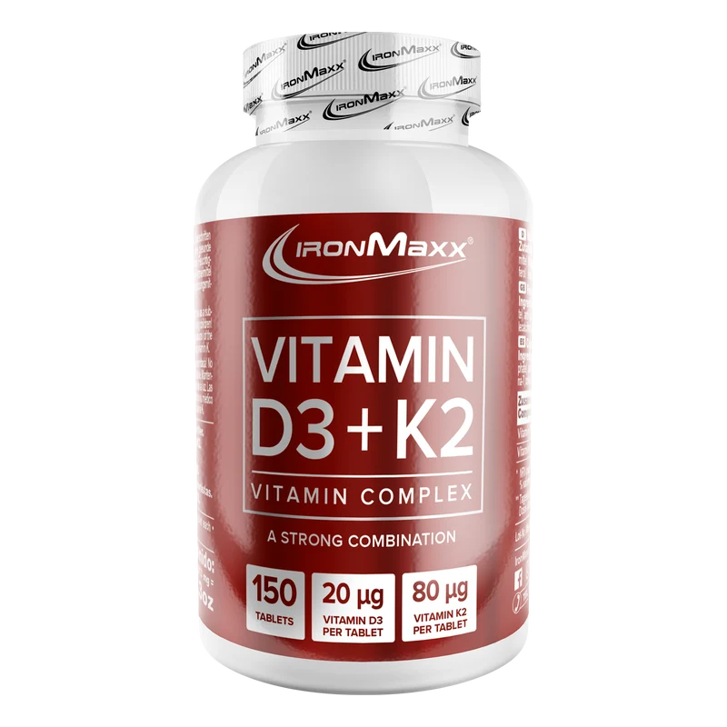 Vitamin D3 + K2 - 150 Tabletten