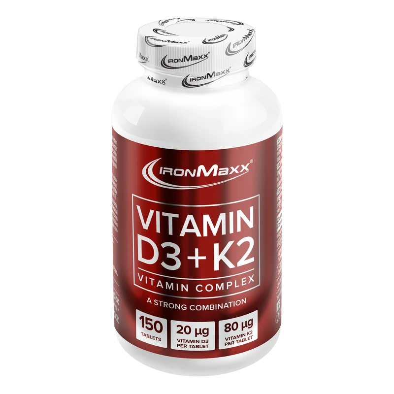Vitamin D3 + K2 - 150 Tabletten
