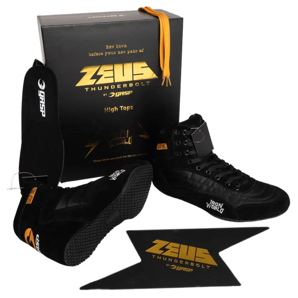 GASP ZEUS THUNDERBOLT HIGH TOPS Schuhe, Black
