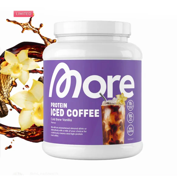 More Nutrition PROTEIN ICED COFFEE, 500 g Dose