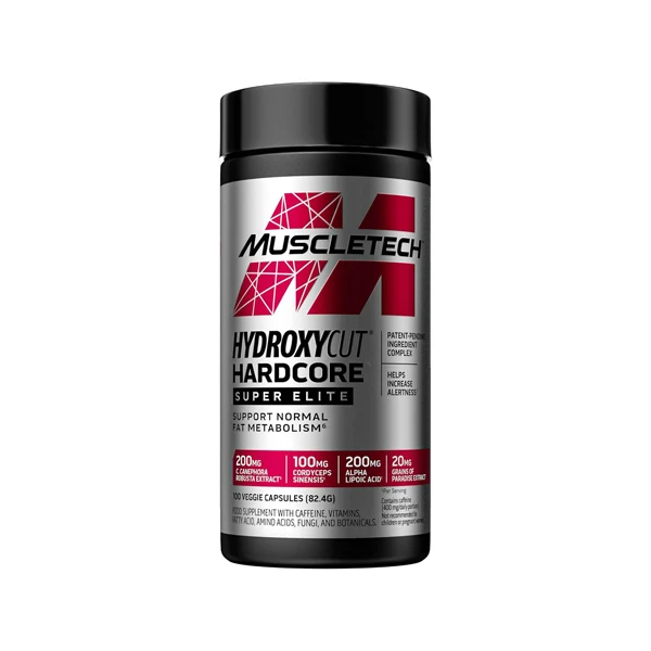 Muscletech HYDROXYCUT HARDCORE SUPER ELITE, 100 Caps