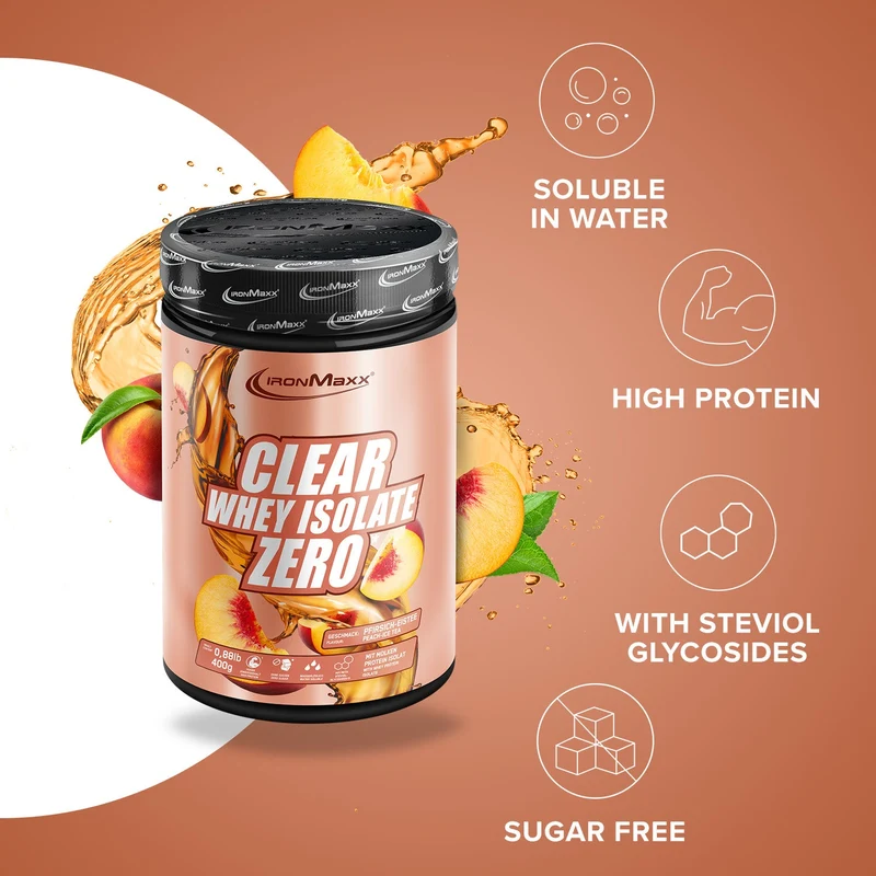Clear Whey Isolate ZERO (400g) - Peach Ice Tea