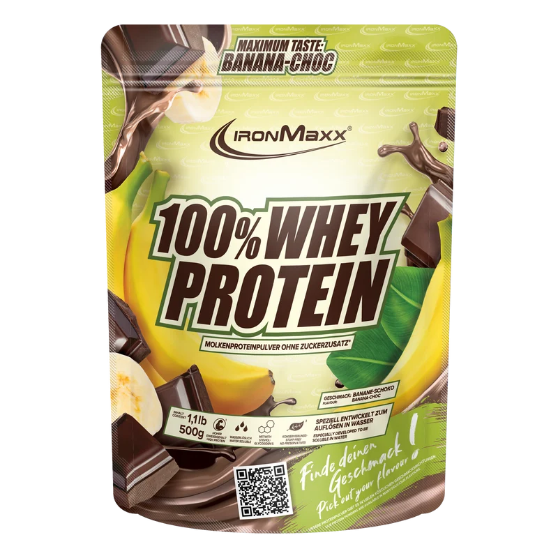 100% Whey Protein (500g) - Banana Choc