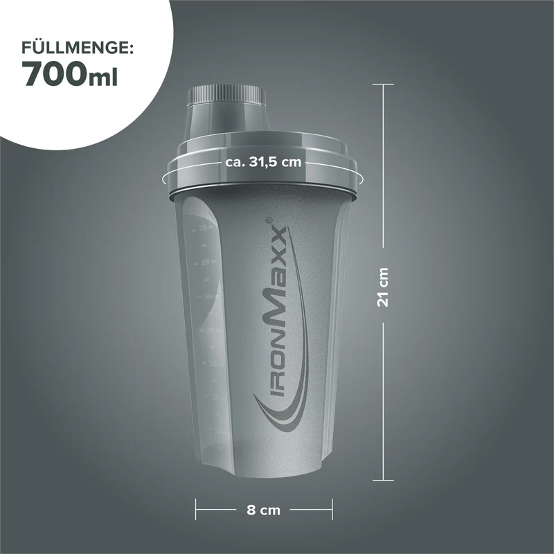 Shaker (700ml) - Ash Grey