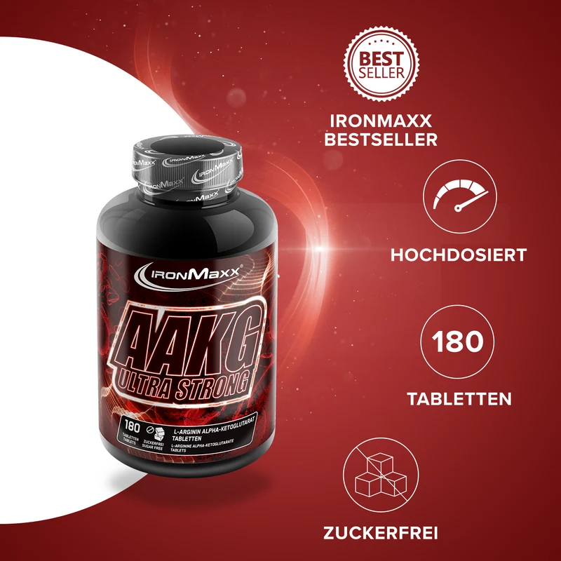 AAKG Ultra Strong - 180 Tabletten