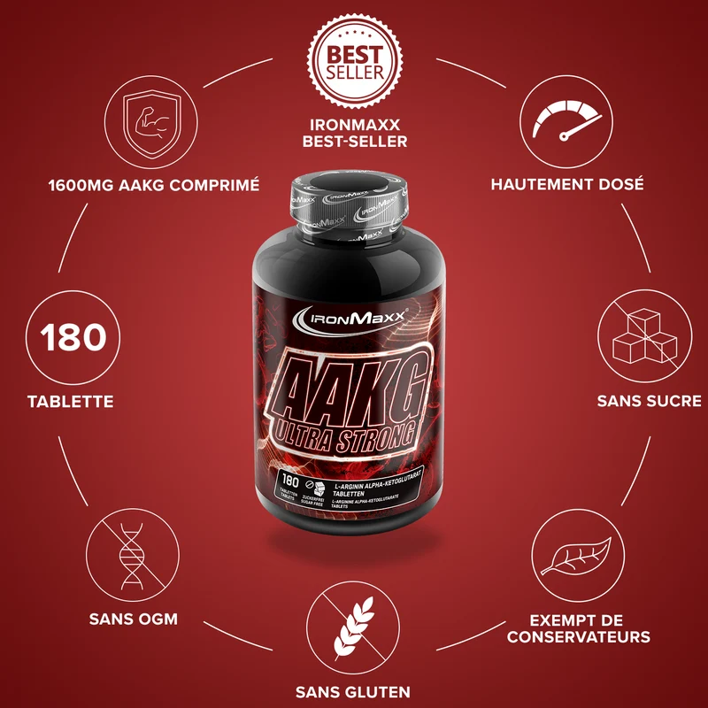 AAKG Ultra Strong - 180 Tabletten