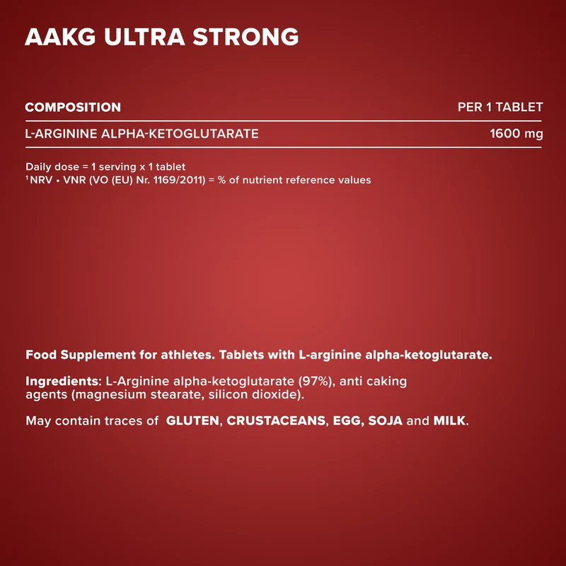 AAKG Ultra Strong - 180 Tabletten