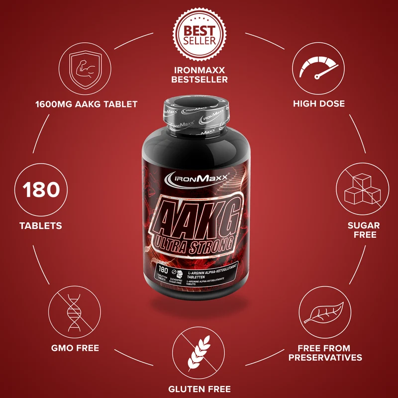 AAKG Ultra Strong - 180 Tabletten
