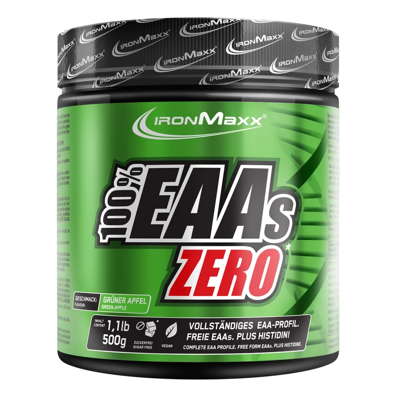 100% EAAs Zero (500g) - Green Apple