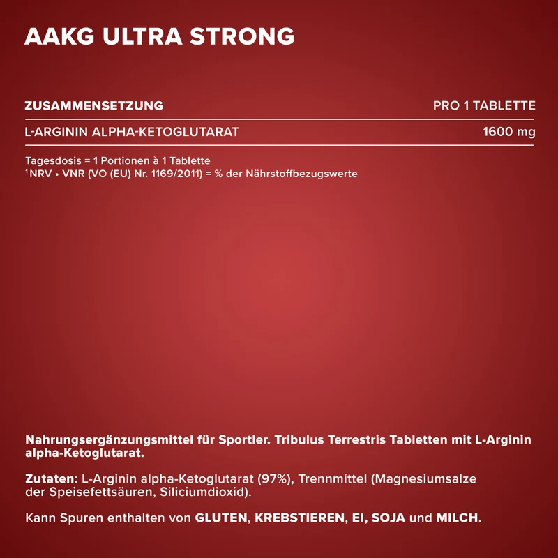 AAKG Ultra Strong - 90 Tabletten