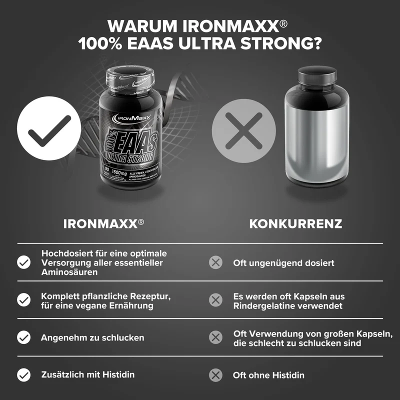 100% EAAs Ultra Strong - 90 Tabletten