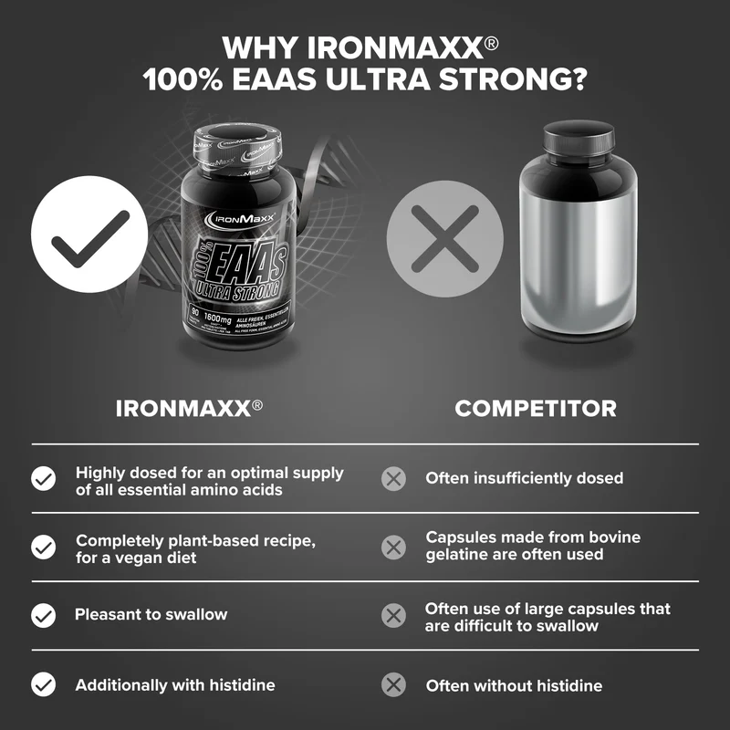 100% EAAs Ultra Strong - 90 Tabletten