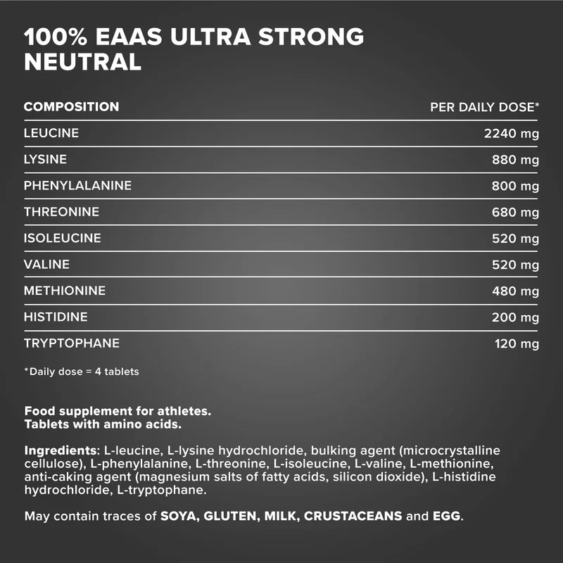 100% EAAs Ultra Strong - 90 Tabletten