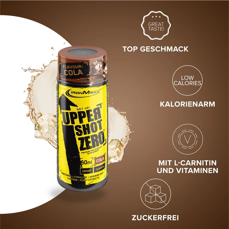 Upper Shot ZERO (60ml) - Cola