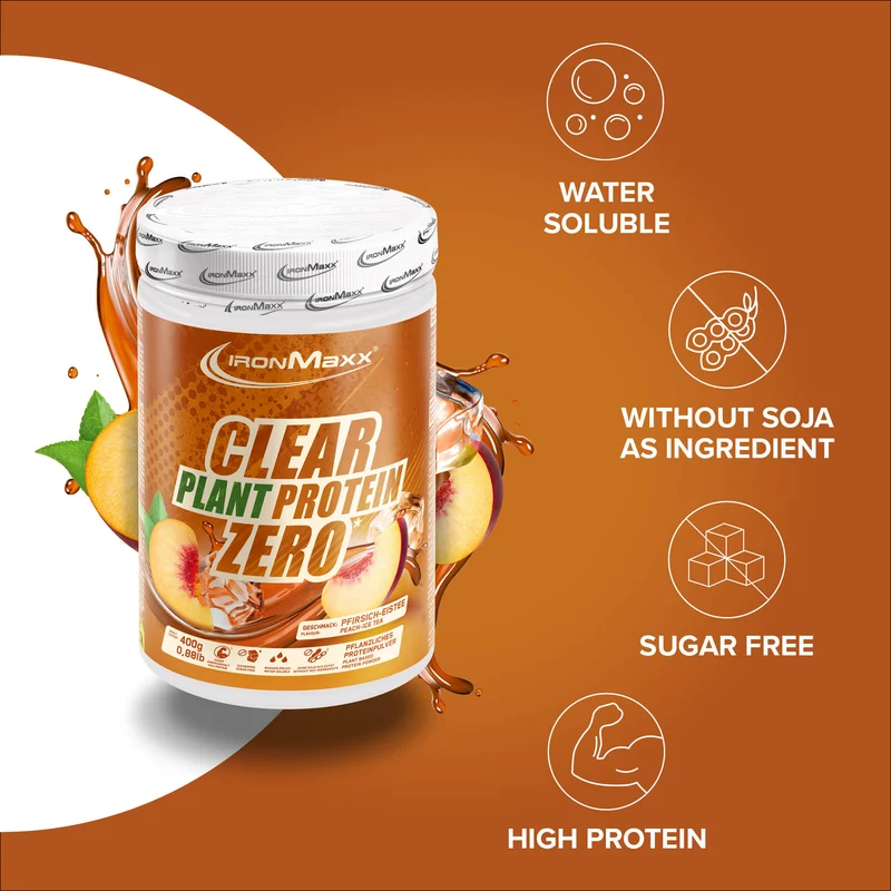 Clear Plant Protein ZERO (400g) - Peach Ice Tea