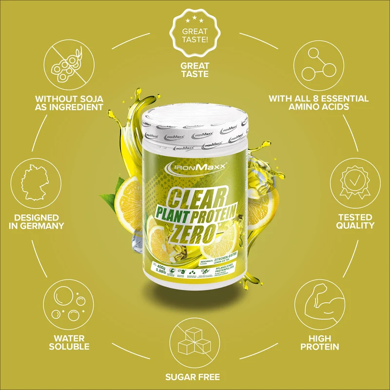 Clear Plant Protein ZERO (400g) - Lemon Ice Tea