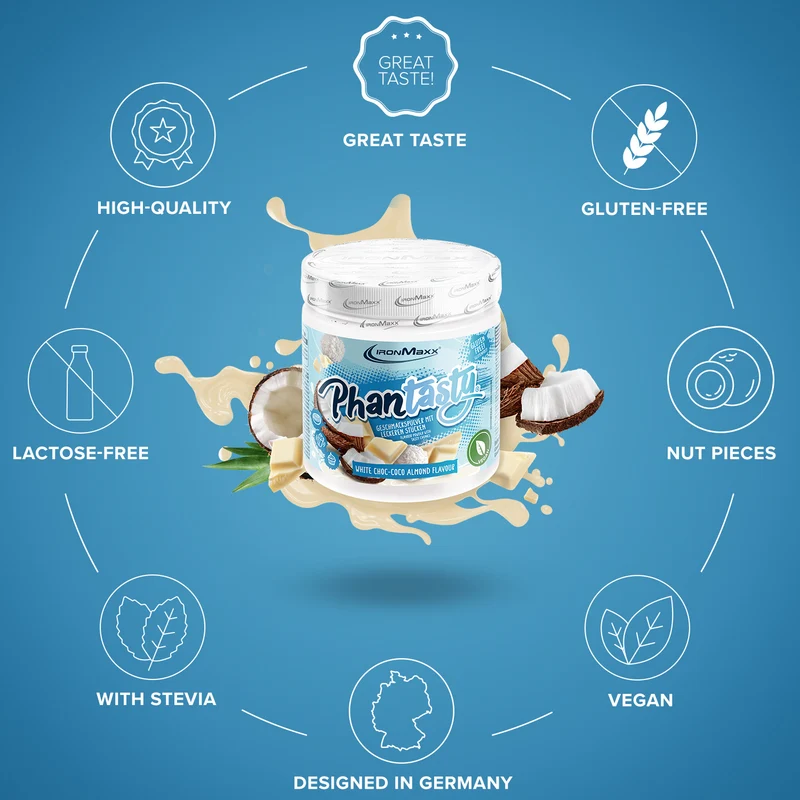 Phantasty (250g) - White Choc Coco Almond
