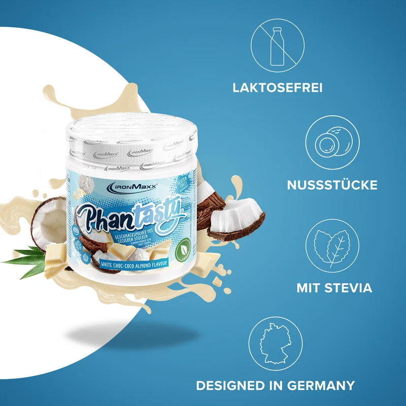 Phantasty (250g) - White Choc Coco Almond