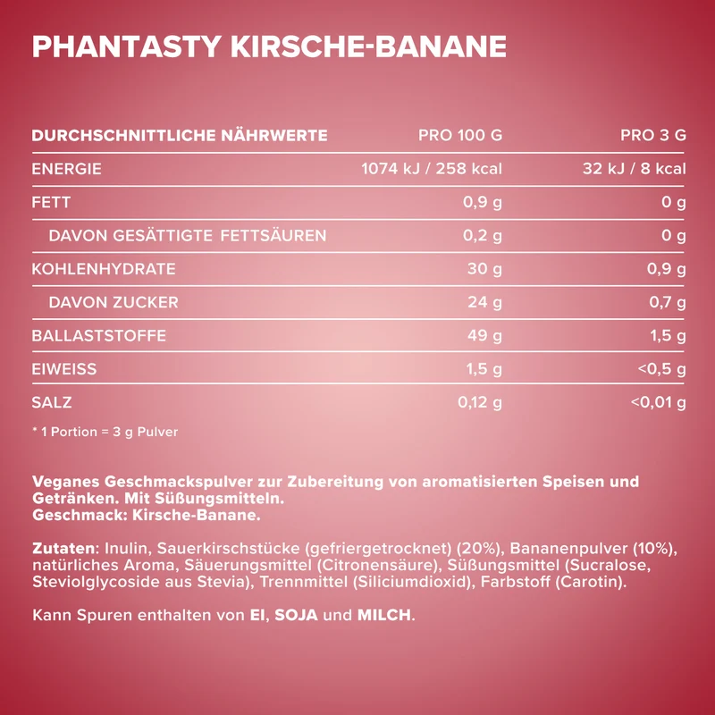 Phantasty (250g) - Cherry Banana