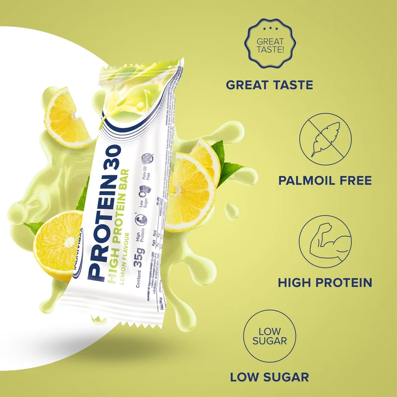 Protein 30 Protein Riegel (24x35g) - Lemon