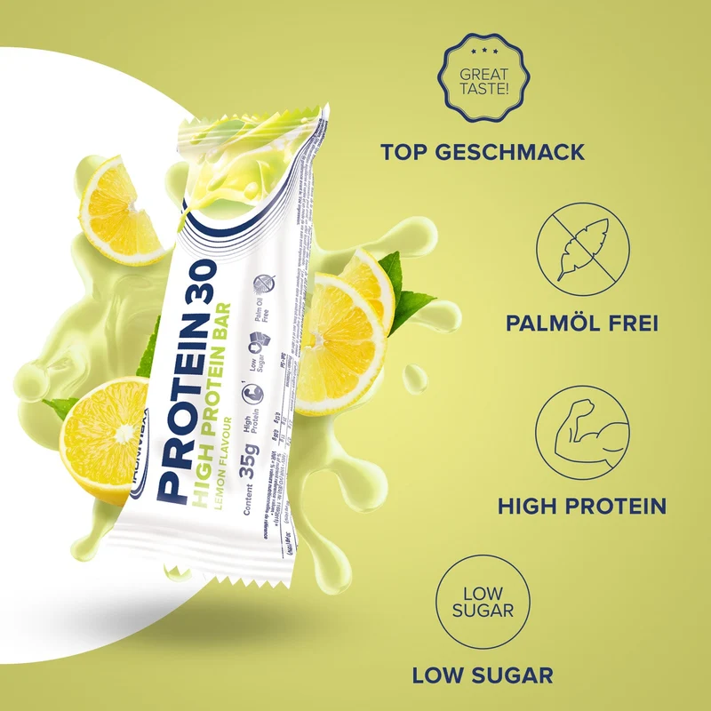 Protein 30 Protein Riegel (24x35g) - Lemon