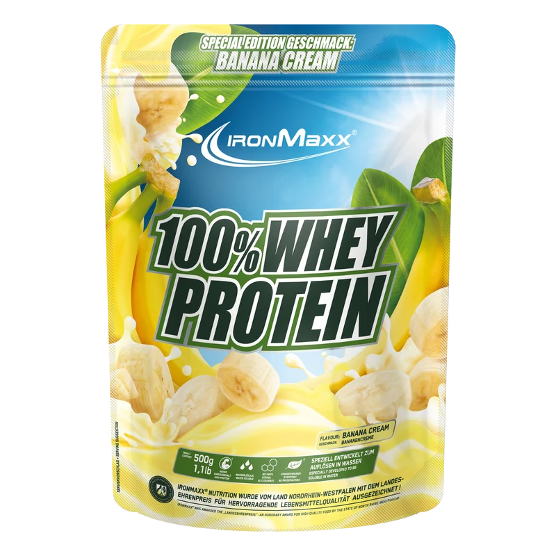 100% Whey Protein (500g) - Banana Cream