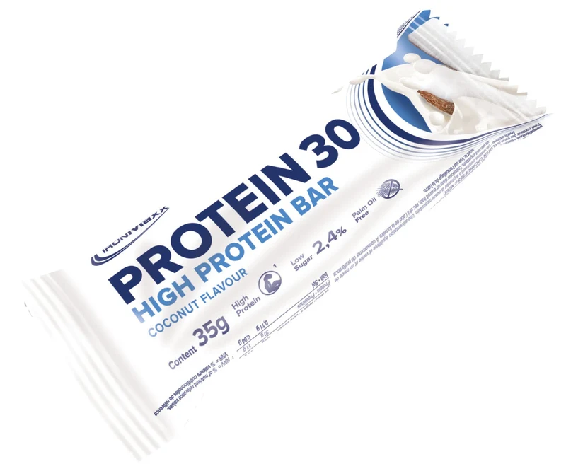 Protein 30 Protein Riegel (24x35g) - Kokosnuss