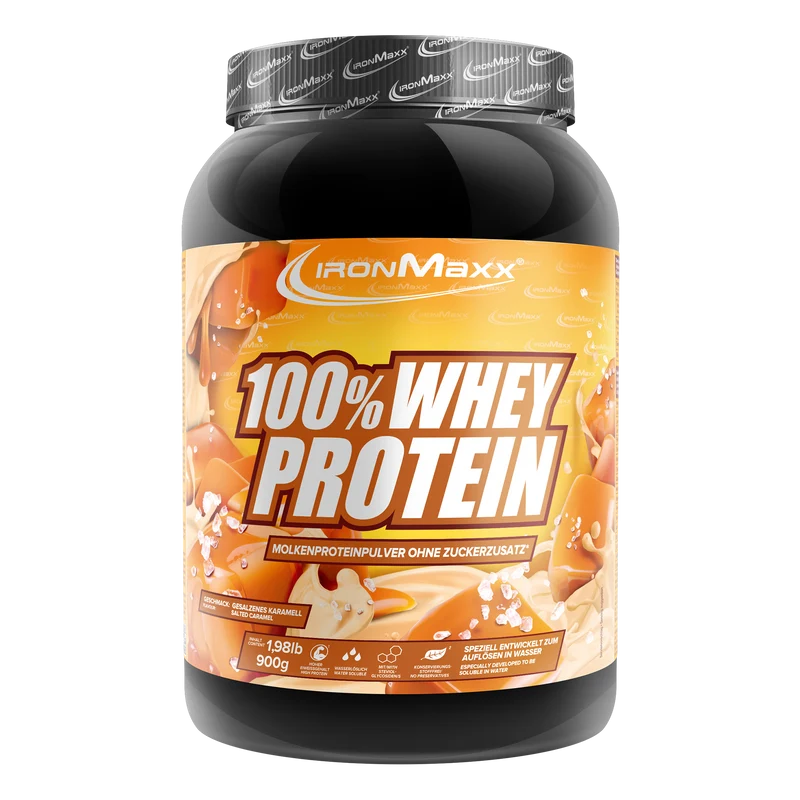100% Whey Protein (900g) - Salted Caramel
