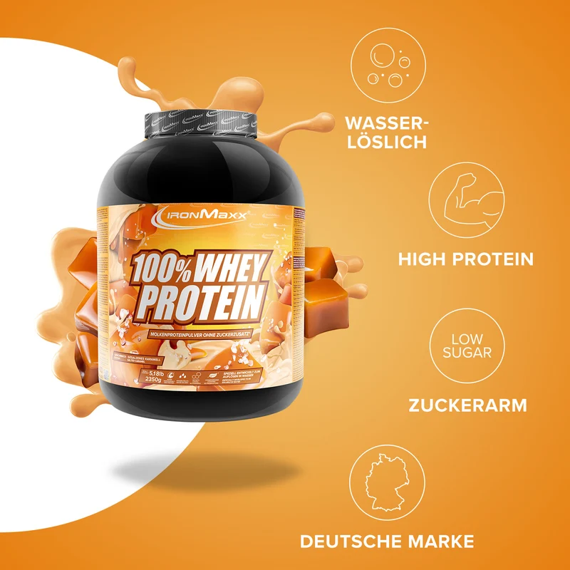 100% Whey Protein (2350g) - Salted Caramel