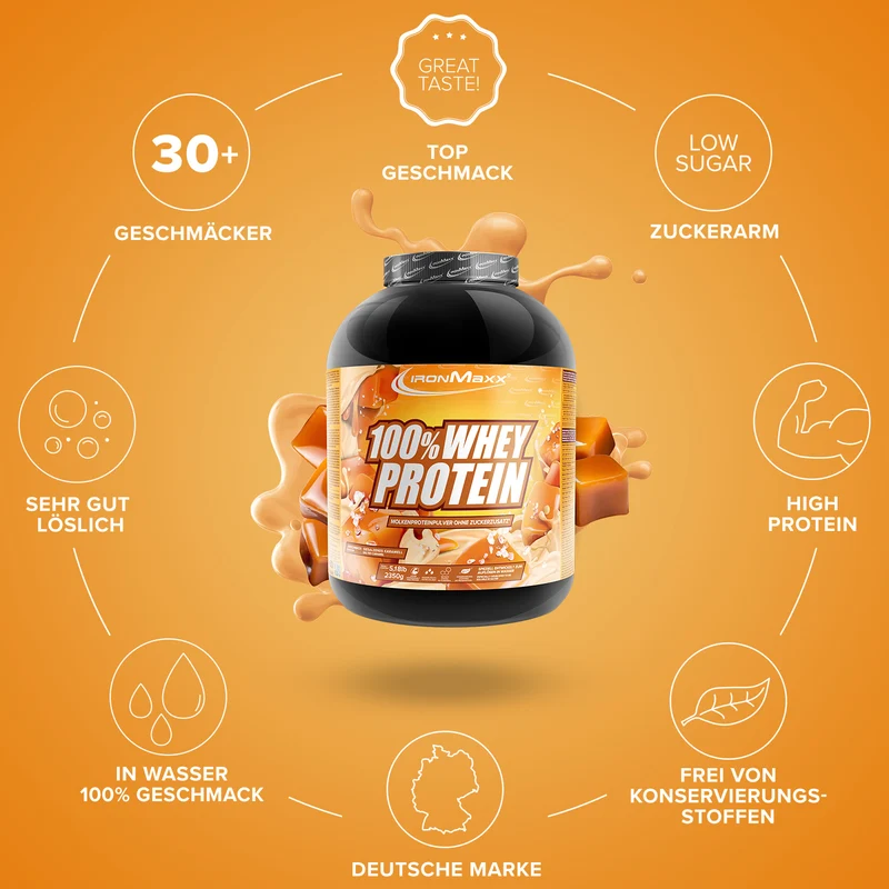 100% Whey Protein (2350g) - Salted Caramel