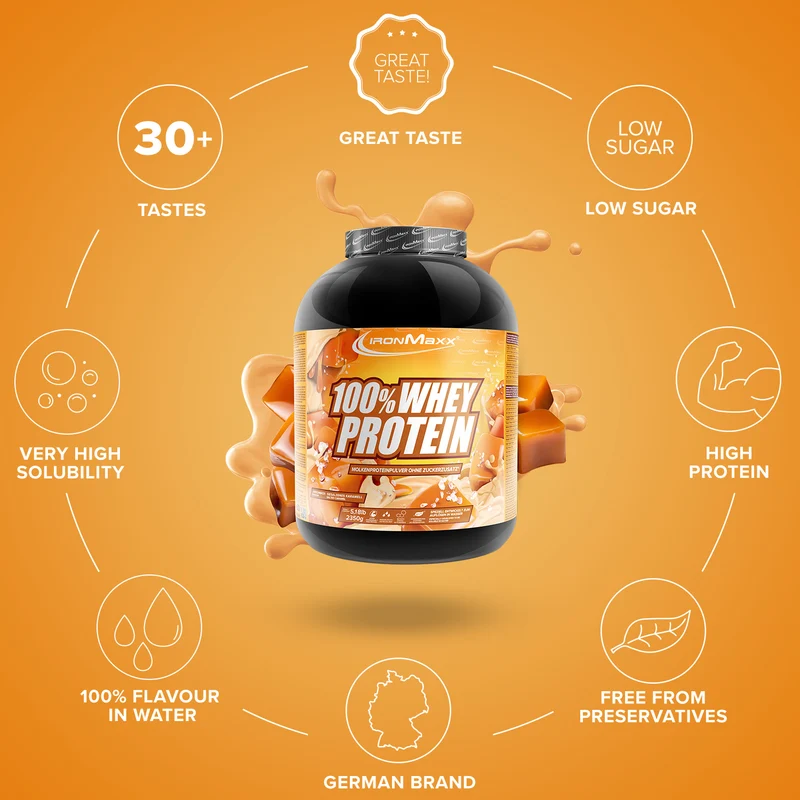 100% Whey Protein (2350g) - Salted Caramel