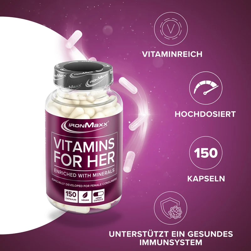Vitamins for Her - 150 Kapseln