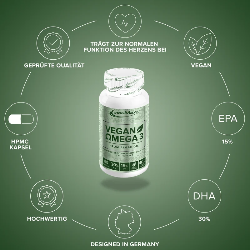 Vegan Omega 3 - 60 Kapseln