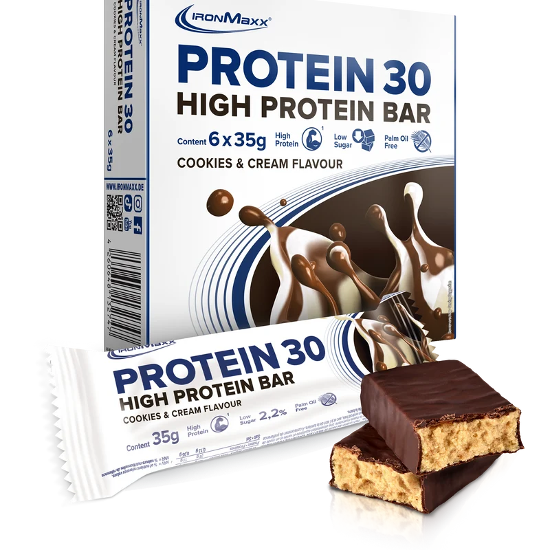 Protein 30 Protein Riegel Multipack (6x35g) - Cookies & Cream