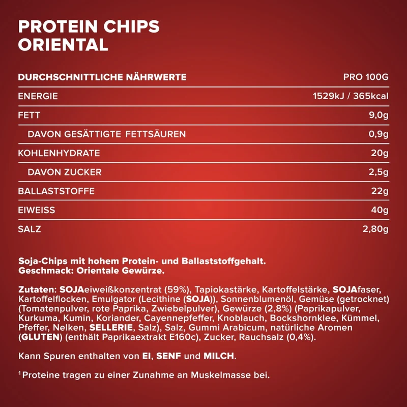 Protein Chips 40 (50g) - Oriental