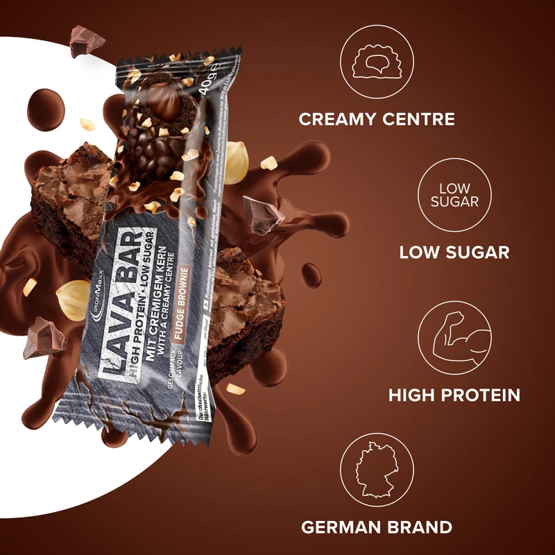 Lava Bar Protein Riegel (40g) - Fudge Brownie