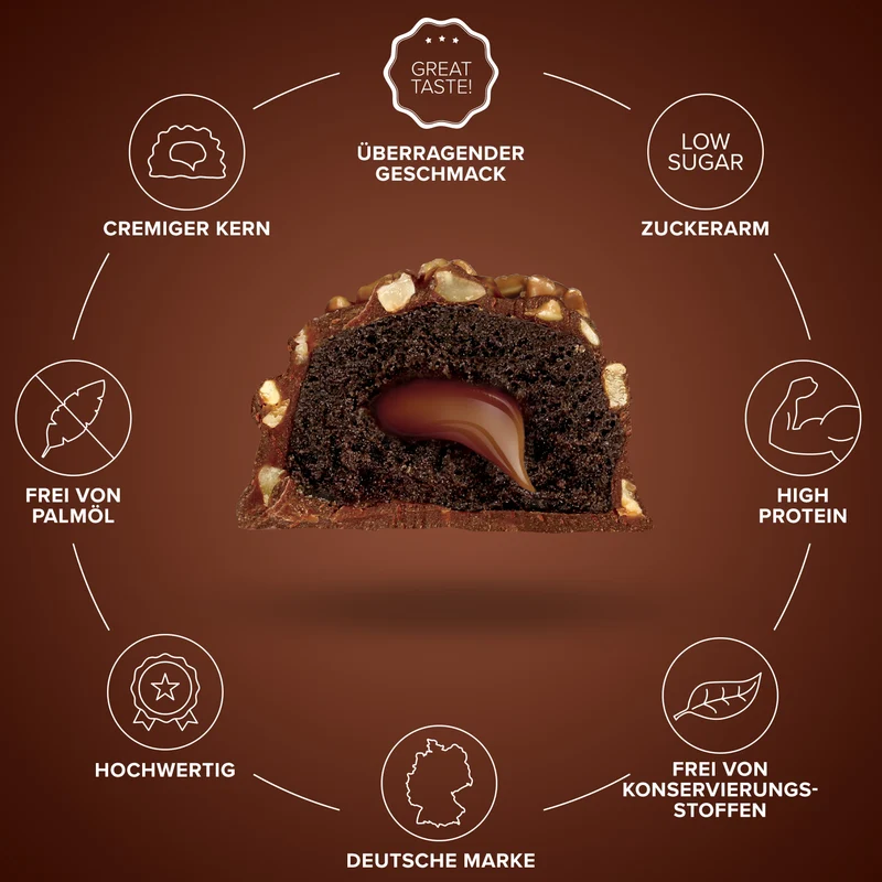 Lava Bar Protein Riegel (40g) - Fudge Brownie