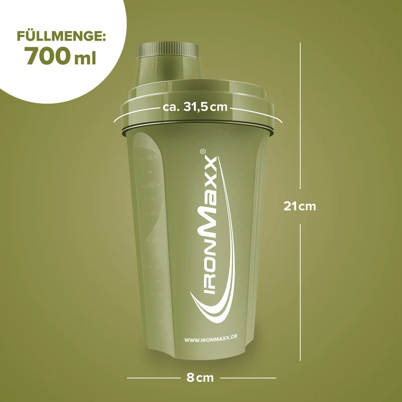 Shaker (700ml) - Navy Green