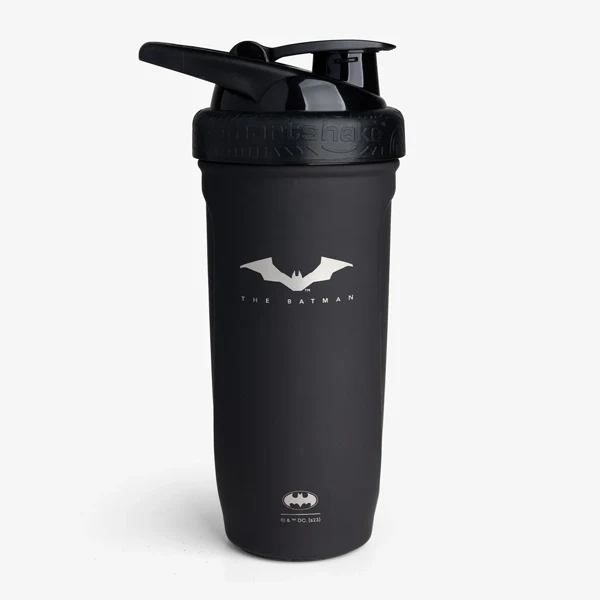 SmartShake BATMAN REFORCE Stainless Steel Shaker, 900 ml